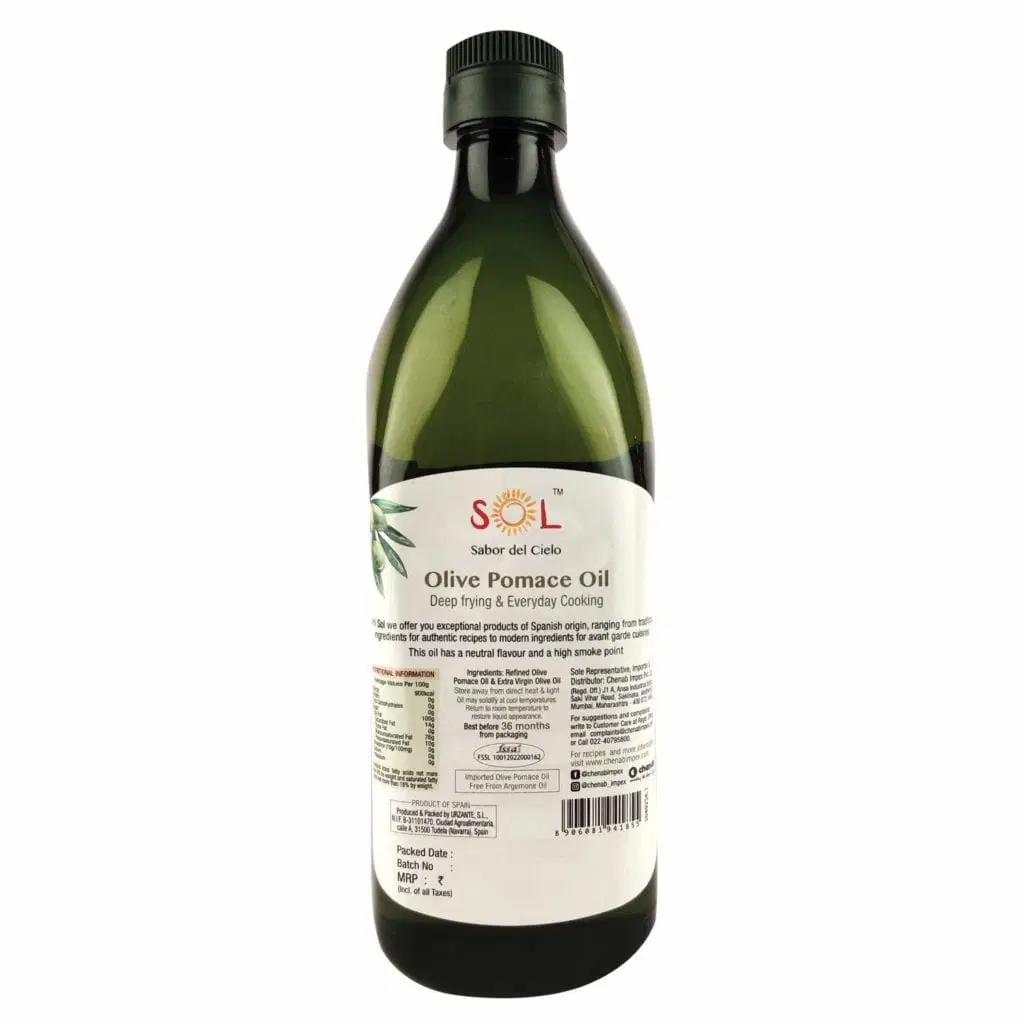 Sol Olive Pomace Oil